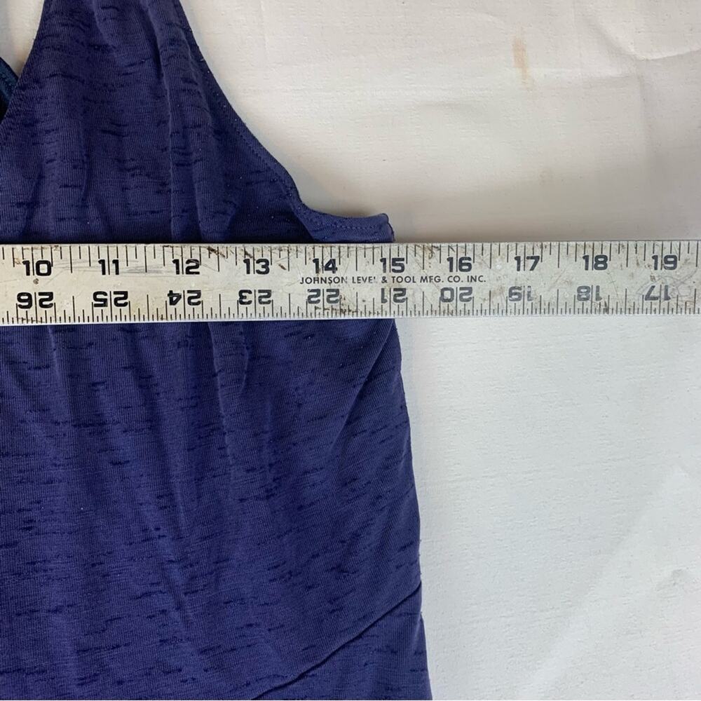 Anthropologie Maeve size small blue corset back maxi dress halter - Picture 9 of 14